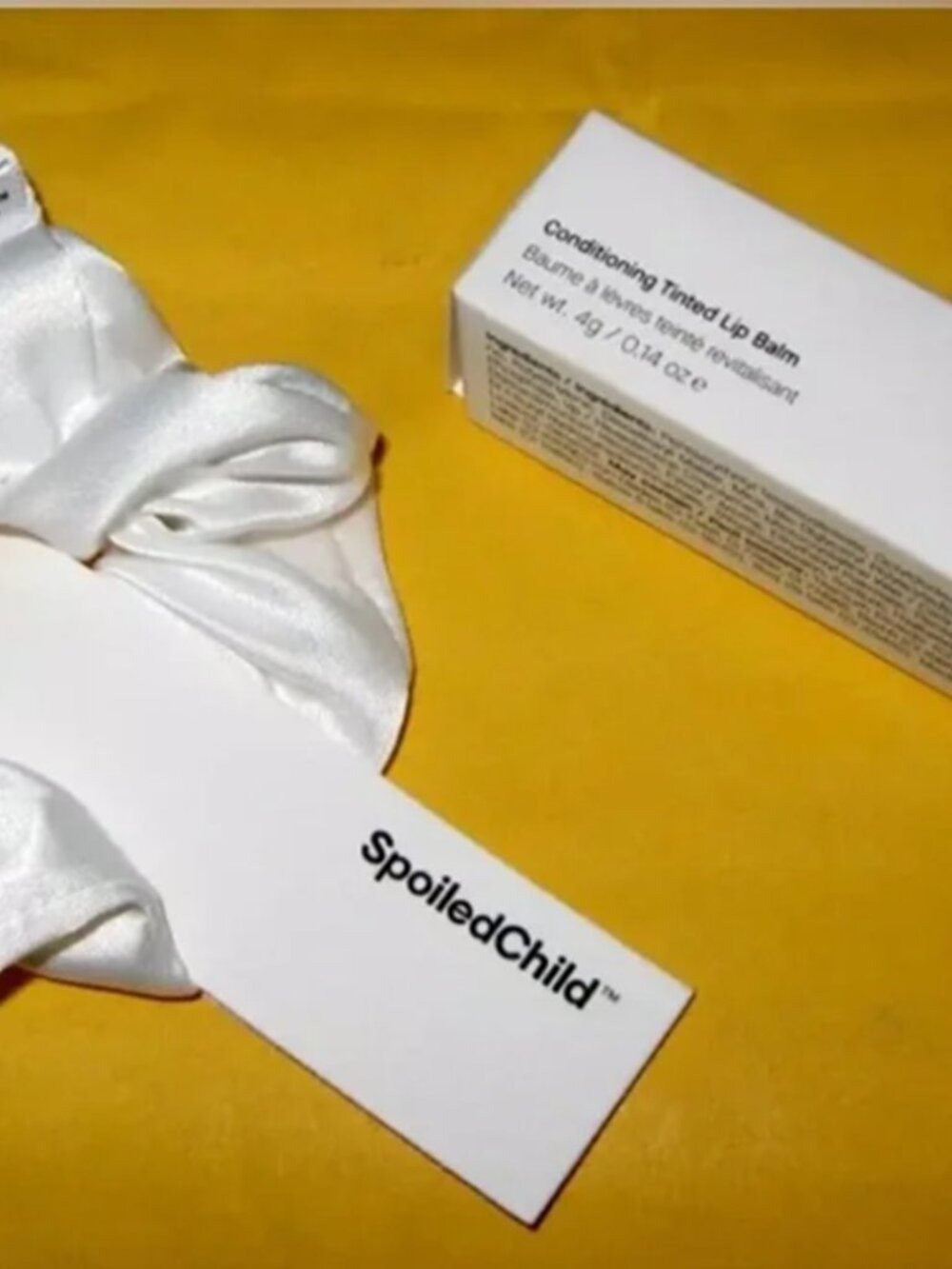 SpoiledChild Conditioning Tinted Lip Balm in Plum NIB 4g - Free Gift Included!